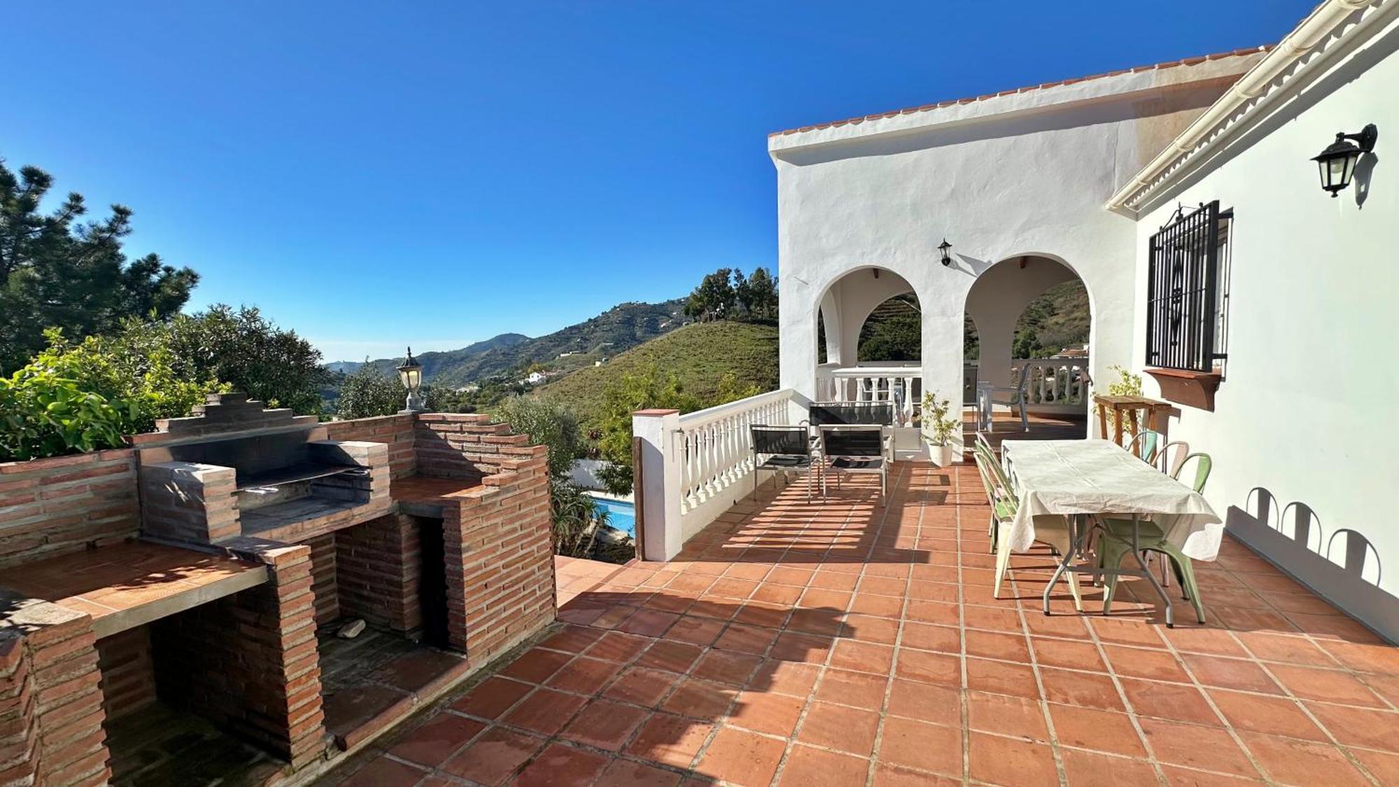 Villa Barbara Piscina Vallada Con Barbacoa By Andaraholidays 马拉加 外观 照片